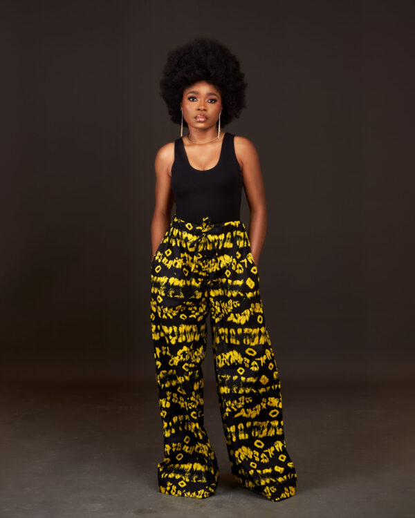 Wide Legged Ankara Pant