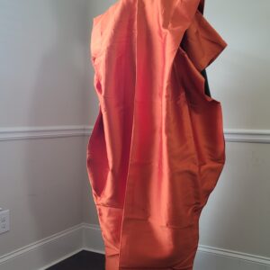 Orange Mikado Dress