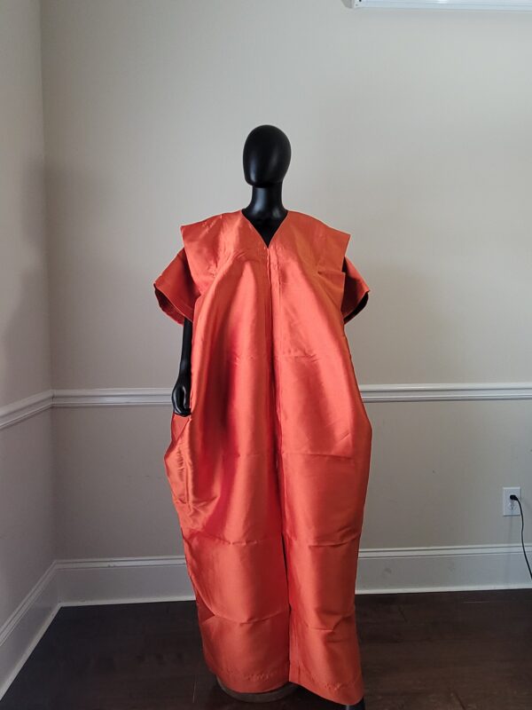 Orange Mikado Dress