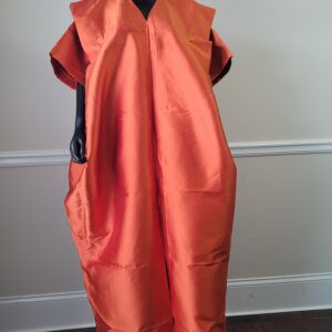 Orange Mikado Dress