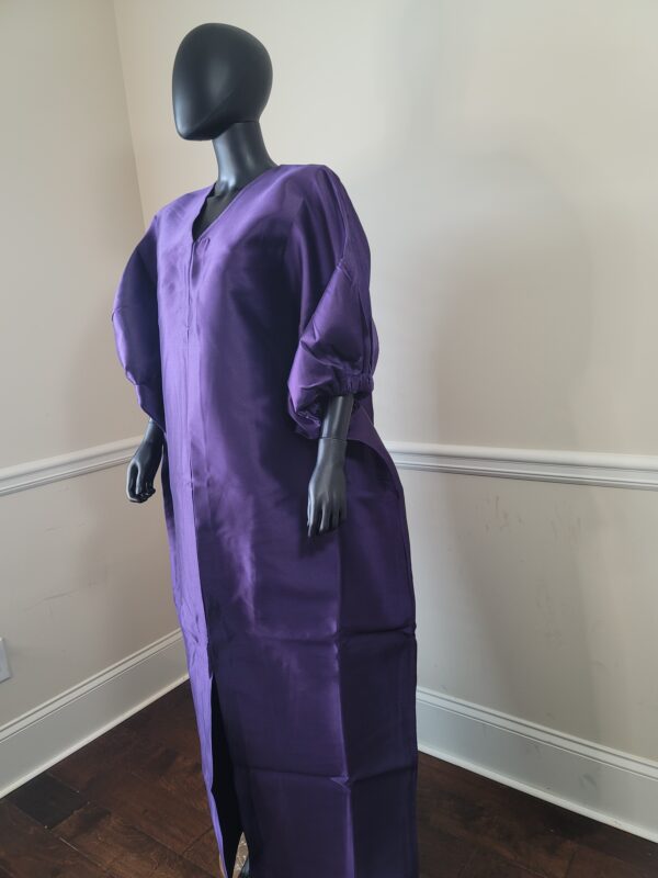 Purple Mikado Dress - Image 3