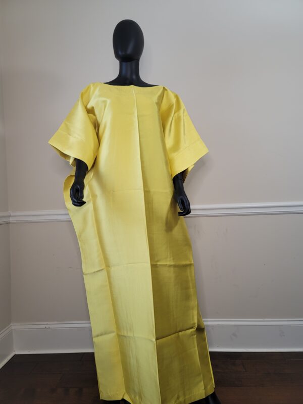 Yellow Mikado Dress