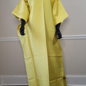 Yellow Mikado Dress