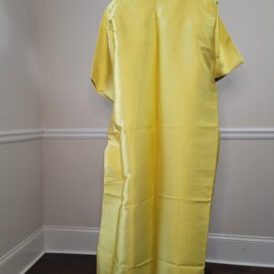 Yellow Mikado Dress