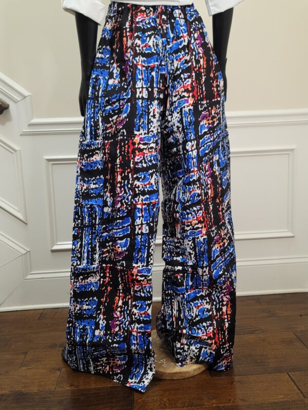 Wide Legged Ankara Pant - Image 2