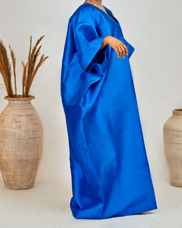 Blue Mikado Dress - Image 3