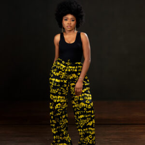 Wide Legged Ankara Pant