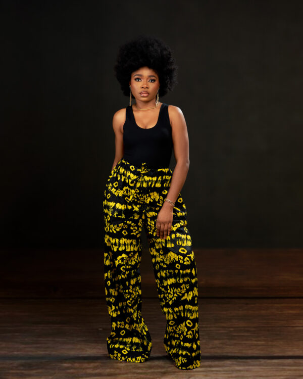 Wide Legged Ankara Pant - Image 3